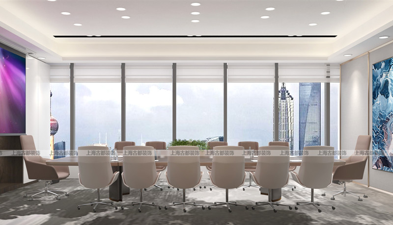 徐匯中鐵傳媒集團辦公室設計效果-第5張圖片-上海古都建筑設計集團 徐匯中鐵傳媒集團辦公室設計效果-第5張圖片-上海古都建筑設計集團