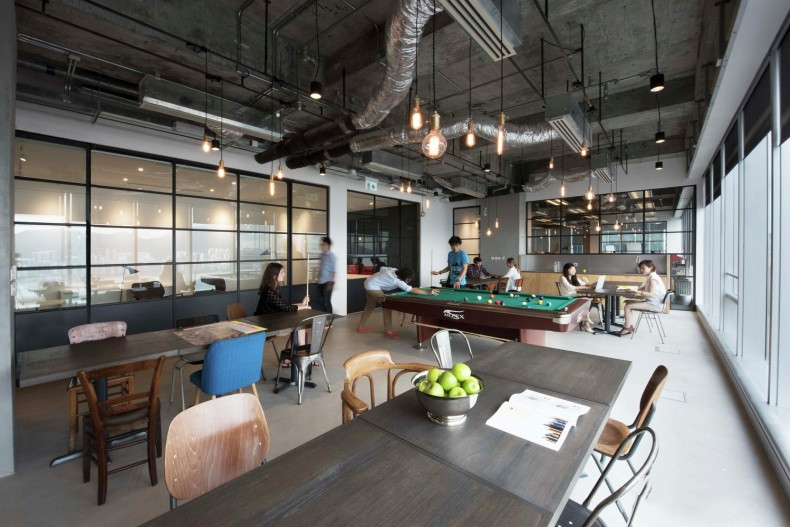 香港廣告公司總部辦公室裝修設計-第7張圖片-上海古都建筑設計集團 香港廣告公司總部辦公室裝修設計-第7張圖片-上海古都建筑設計集團