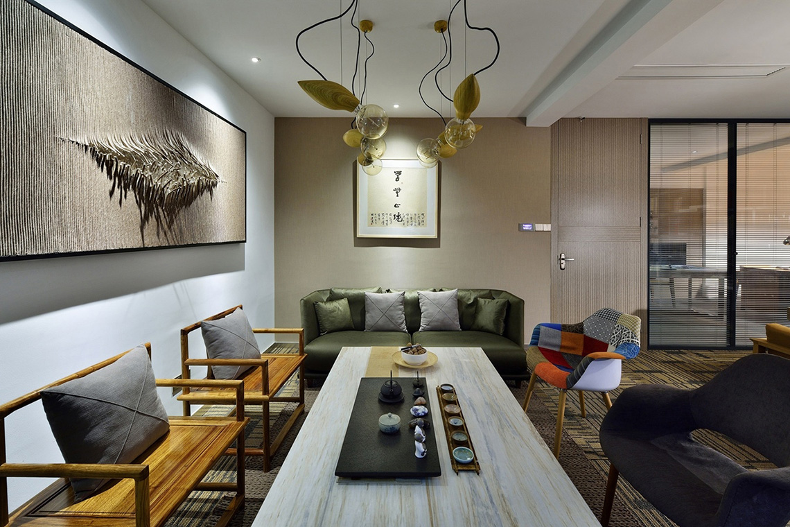 財(cái)務(wù)咨詢公司中式風(fēng)格辦公室裝修設(shè)計(jì)-第4張圖片-上海古都建筑設(shè)計(jì)集團(tuán) 財(cái)務(wù)咨詢公司中式風(fēng)格辦公室裝修設(shè)計(jì)-第4張圖片-上海古都建筑設(shè)計(jì)集團(tuán)