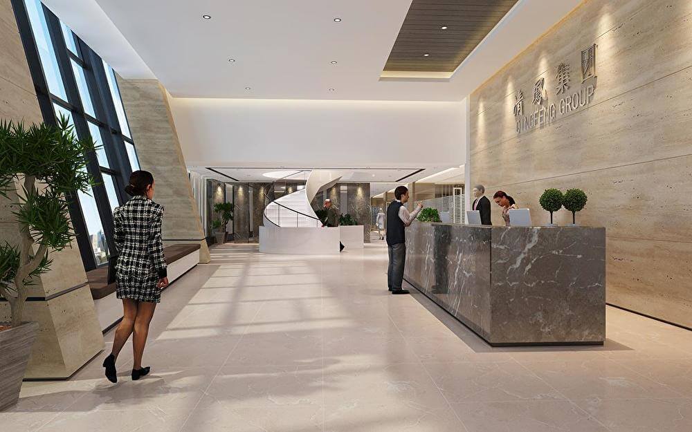 靜安晶品大廈辦公室設(shè)計裝潢圖1000平-第2張圖片-上海古都建筑設(shè)計集團 靜安晶品大廈辦公室設(shè)計裝潢圖1000平-第2張圖片-上海古都建筑設(shè)計集團