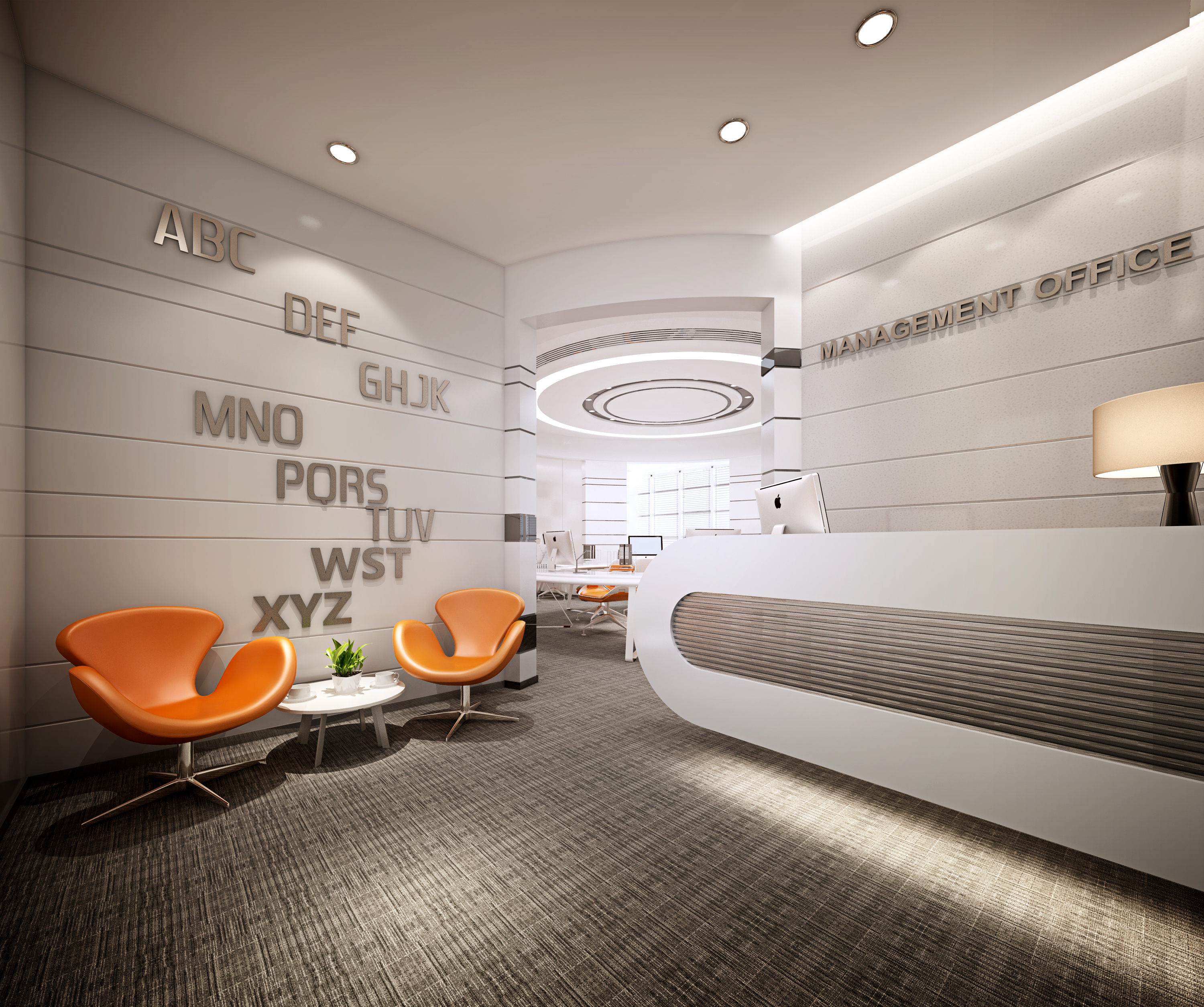 創(chuàng)意設(shè)計風格辦公裝修樣板間-第3張圖片-上海古都建筑設(shè)計集團