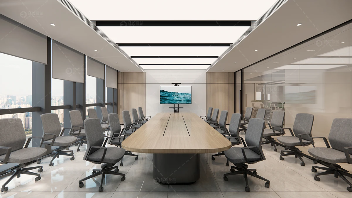 4000芯片開(kāi)發(fā)公司辦公室裝潢效果-第6張圖片-上海古都建筑設(shè)計(jì)集團(tuán)