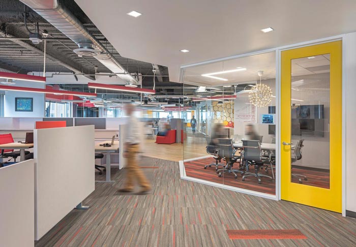 閔行辦公室裝修生物技術服務公司設計案例-第2張圖片-上海古都建筑設計集團 閔行辦公室裝修生物技術服務公司設計案例-第2張圖片-上海古都建筑設計集團