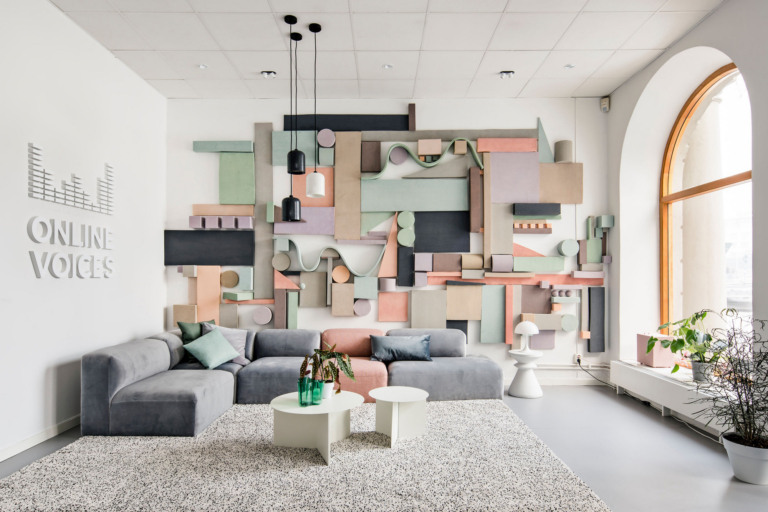 徐匯辦公室裝修音樂科技設計案例-第1張圖片-上海古都建筑設計集團 徐匯辦公室裝修音樂科技設計案例-第1張圖片-上海古都建筑設計集團