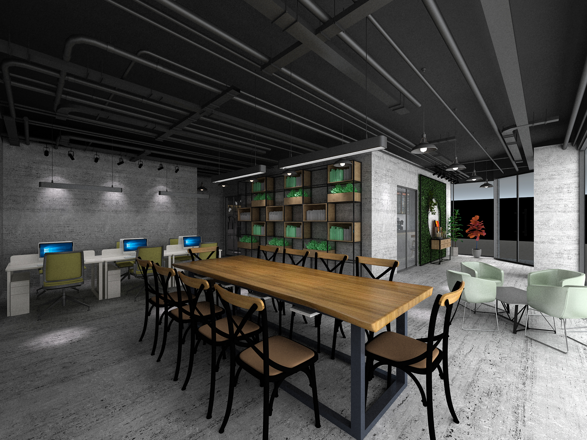 徐匯區(qū)工業(yè)風(fēng)格服裝店辦公室裝修設(shè)計(jì)-第3張圖片-上海古都建筑設(shè)計(jì)集團(tuán) 徐匯區(qū)工業(yè)風(fēng)格服裝店辦公室裝修設(shè)計(jì)-第3張圖片-上海古都建筑設(shè)計(jì)集團(tuán)