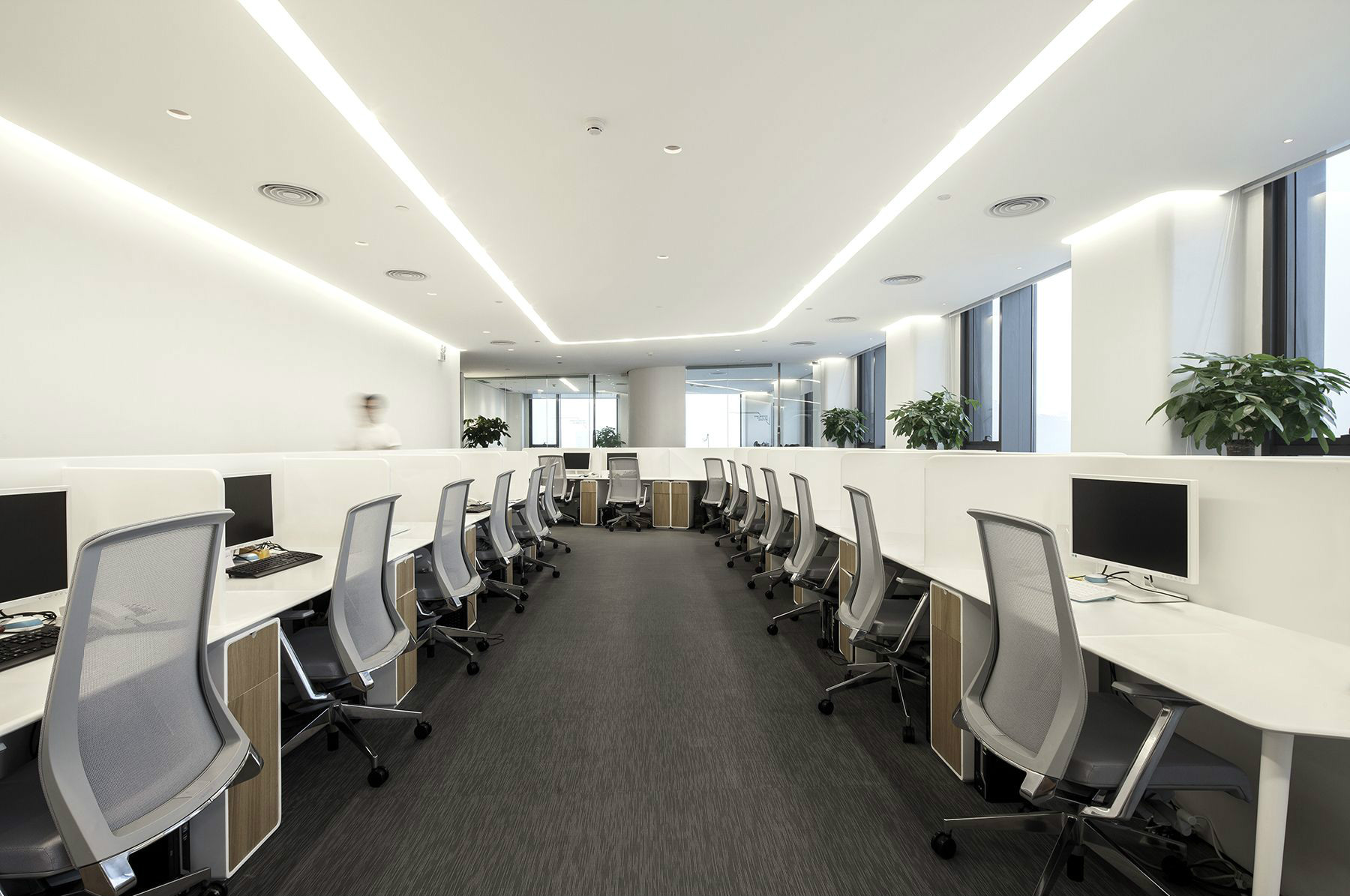 徐匯區(qū)高檔辦公室裝修設計-第4張圖片-上海古都建筑設計集團 徐匯區(qū)高檔辦公室裝修設計-第4張圖片-上海古都建筑設計集團