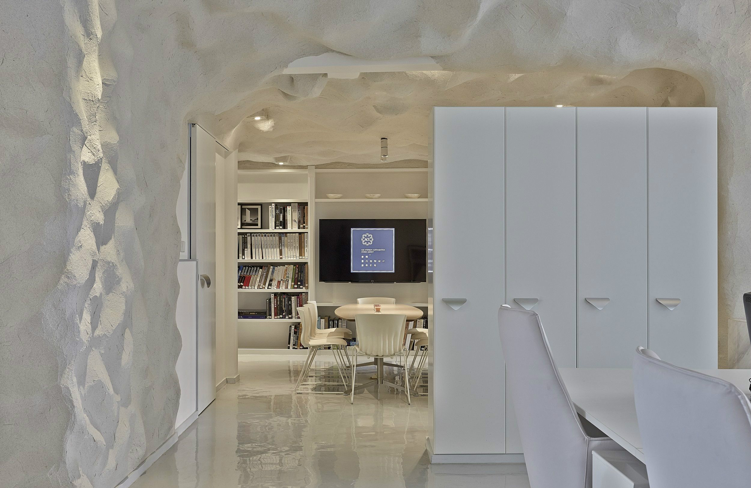 上海山洞風格辦公室裝修設計效果圖-第1張圖片-上海古都建筑設計集團 上海山洞風格辦公室裝修設計效果圖-第1張圖片-上海古都建筑設計集團