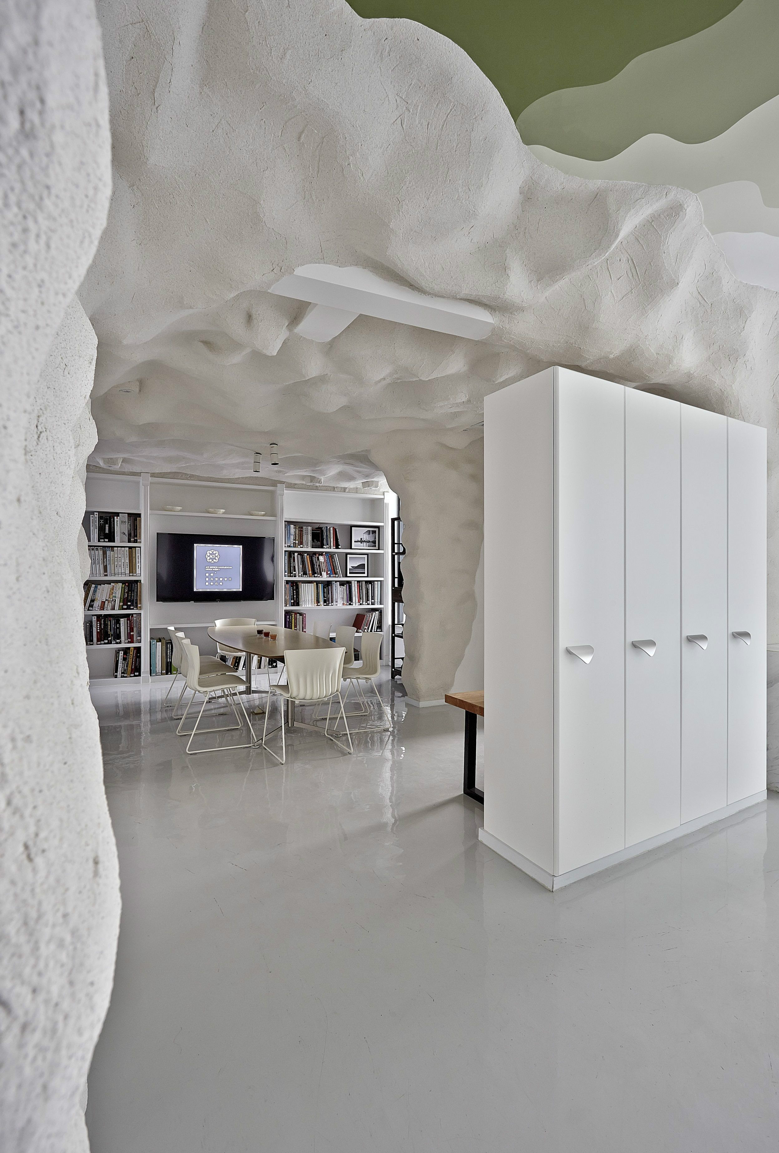 上海山洞風格辦公室裝修設計效果圖-第3張圖片-上海古都建筑設計集團 上海山洞風格辦公室裝修設計效果圖-第3張圖片-上海古都建筑設計集團