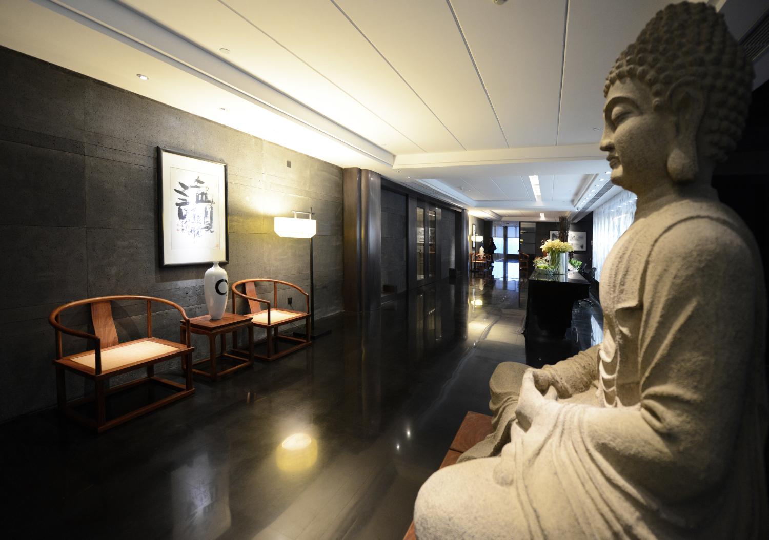 徐匯區(qū)儒雅風格辦公室裝修設計-第4張圖片-上海古都建筑設計集團 徐匯區(qū)儒雅風格辦公室裝修設計-第4張圖片-上海古都建筑設計集團