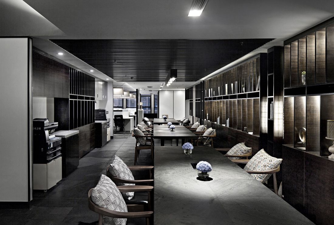 上海辦公室裝修古典風格設(shè)計-第3張圖片-上海古都建筑設(shè)計集團