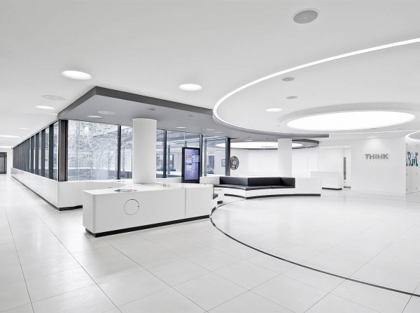 上海純白空間辦公室裝修設計-第7張圖片-上海古都建筑設計集團