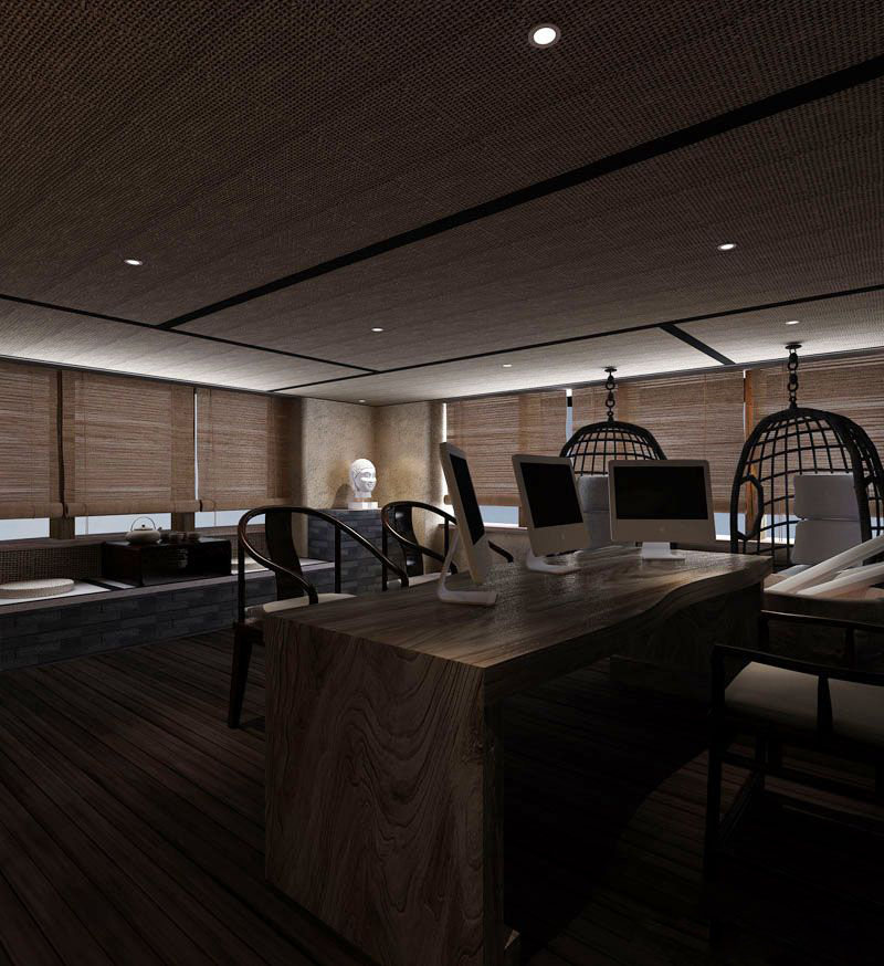 上海辦公室裝修藝禪風格設計-第9張圖片-上海古都建筑設計集團 上海辦公室裝修藝禪風格設計-第9張圖片-上海古都建筑設計集團