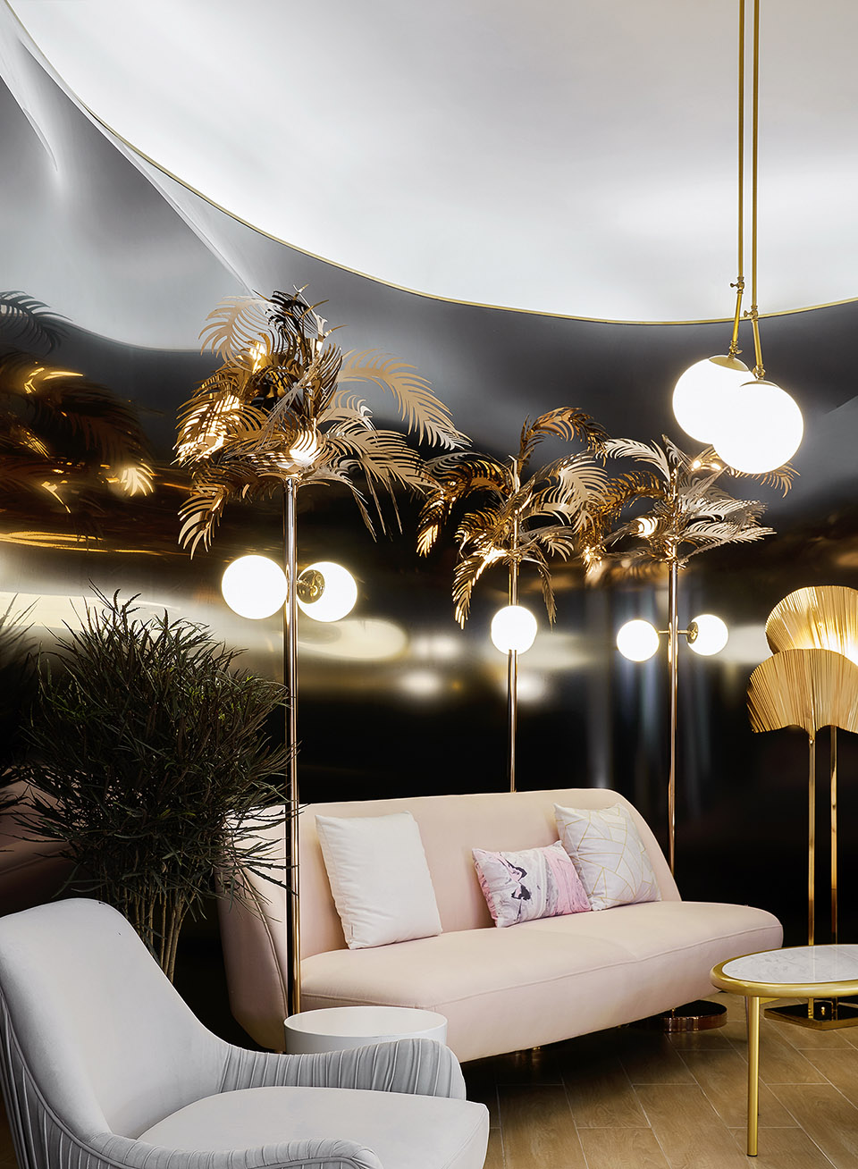 黃浦區(qū)簡約風美容會所裝修設計-第3張圖片-上海古都建筑設計集團 黃浦區(qū)簡約風美容會所裝修設計-第3張圖片-上海古都建筑設計集團