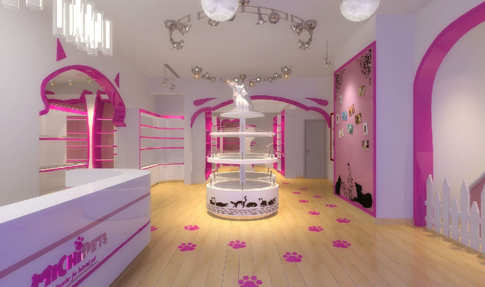 嘉定區(qū)粉色系寵物店裝修設(shè)計(jì)-第1張圖片-上海古都建筑設(shè)計(jì)集團(tuán) 嘉定區(qū)粉色系寵物店裝修設(shè)計(jì)-第1張圖片-上海古都建筑設(shè)計(jì)集團(tuán)