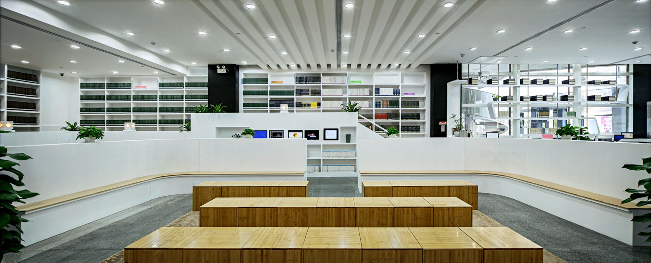 嘉定區(qū)簡約風(fēng)格圖書館裝修設(shè)計-第3張圖片-上海古都建筑設(shè)計集團 嘉定區(qū)簡約風(fēng)格圖書館裝修設(shè)計-第3張圖片-上海古都建筑設(shè)計集團