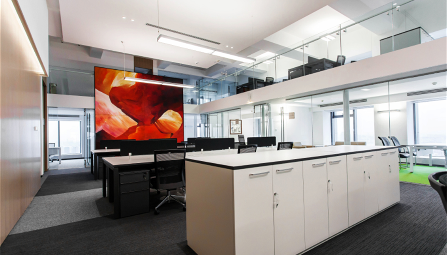 時尚簡約風格辦公室裝修設(shè)計效果圖-第2張圖片-上海古都建筑設(shè)計集團 時尚簡約風格辦公室裝修設(shè)計效果圖-第2張圖片-上海古都建筑設(shè)計集團