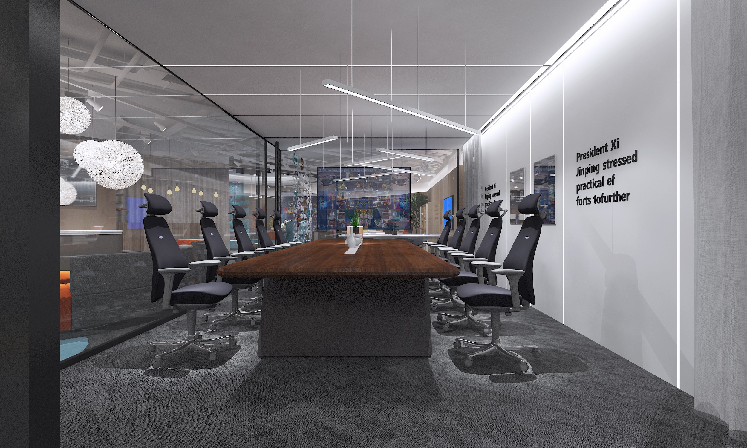 浦東新區(qū)科技智能辦公室裝修設(shè)計(jì)-第9張圖片-上海古都建筑設(shè)計(jì)集團(tuán)