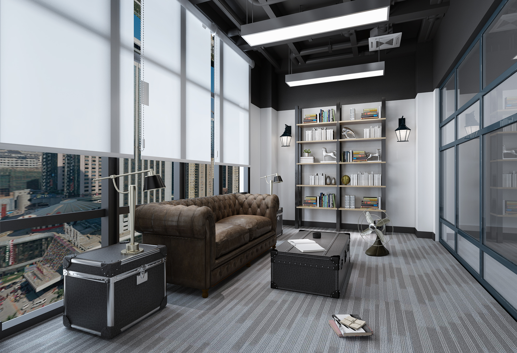 空曠明亮辦公室裝修設(shè)計-第3張圖片-上海古都建筑設(shè)計集團 空曠明亮辦公室裝修設(shè)計-第3張圖片-上海古都建筑設(shè)計集團