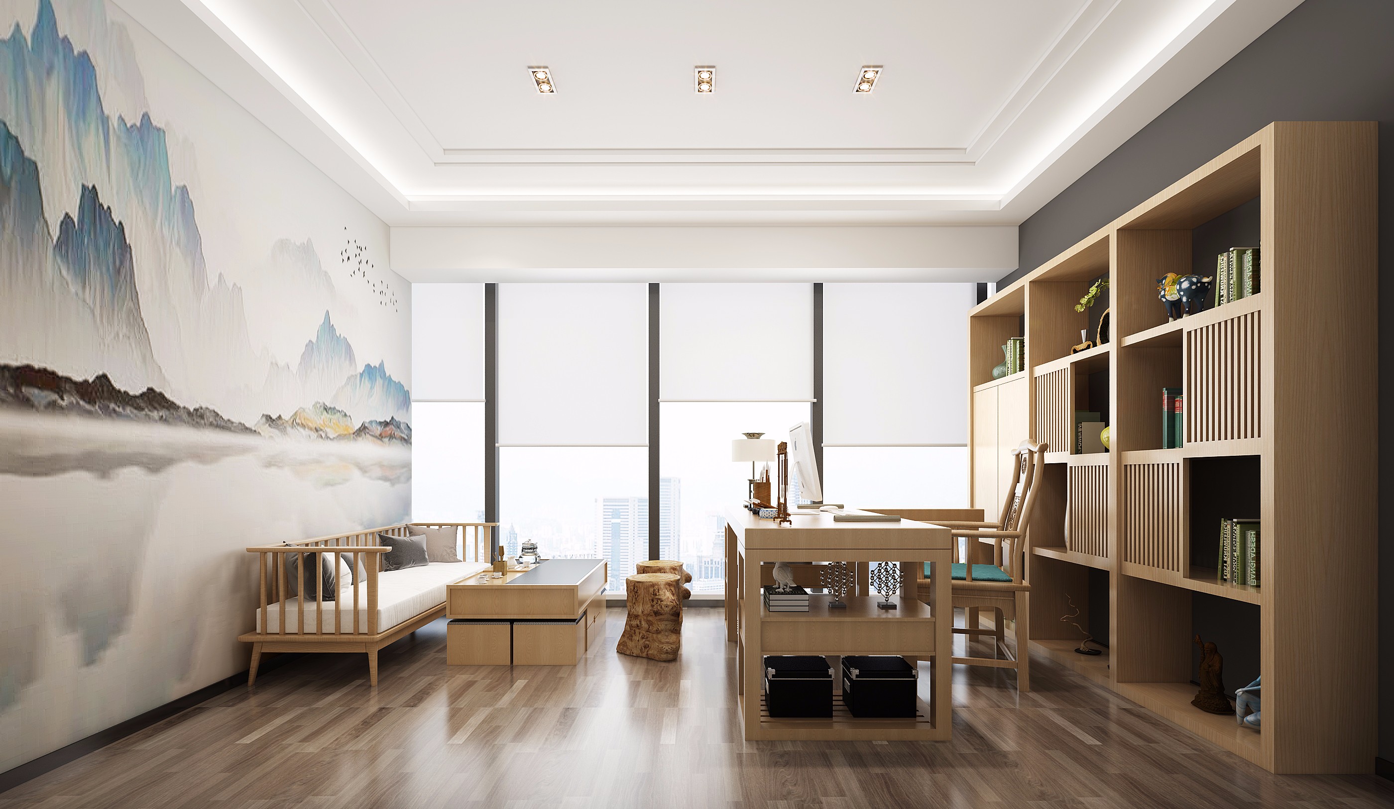 原木風(fēng)格辦公室裝修設(shè)計(jì)-第5張圖片-上海古都建筑設(shè)計(jì)集團(tuán) 原木風(fēng)格辦公室裝修設(shè)計(jì)-第5張圖片-上海古都建筑設(shè)計(jì)集團(tuán)