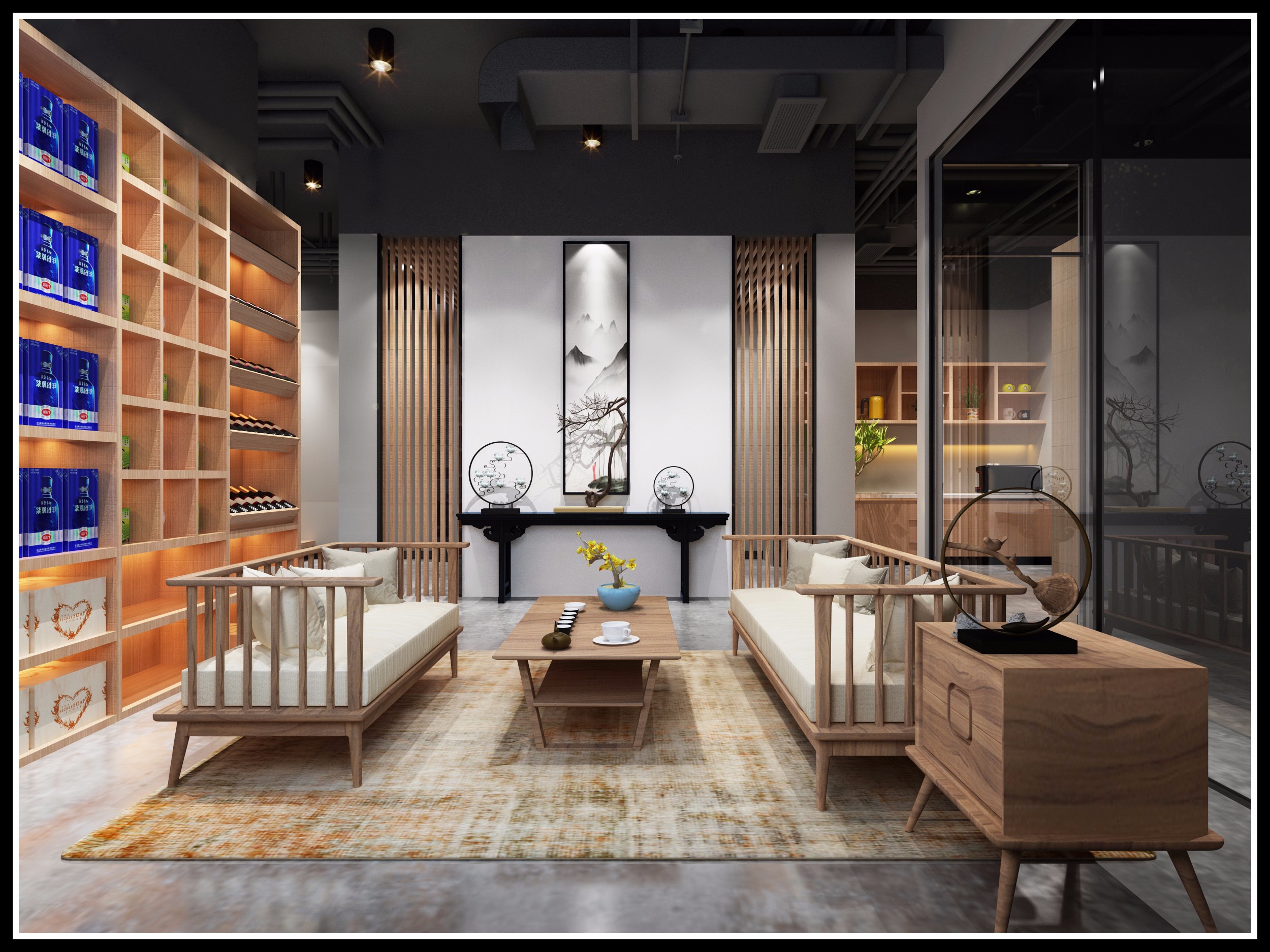 浦東新區(qū)奢華工業(yè)風(fēng)辦公室裝修設(shè)計-第9張圖片-上海古都建筑設(shè)計集團