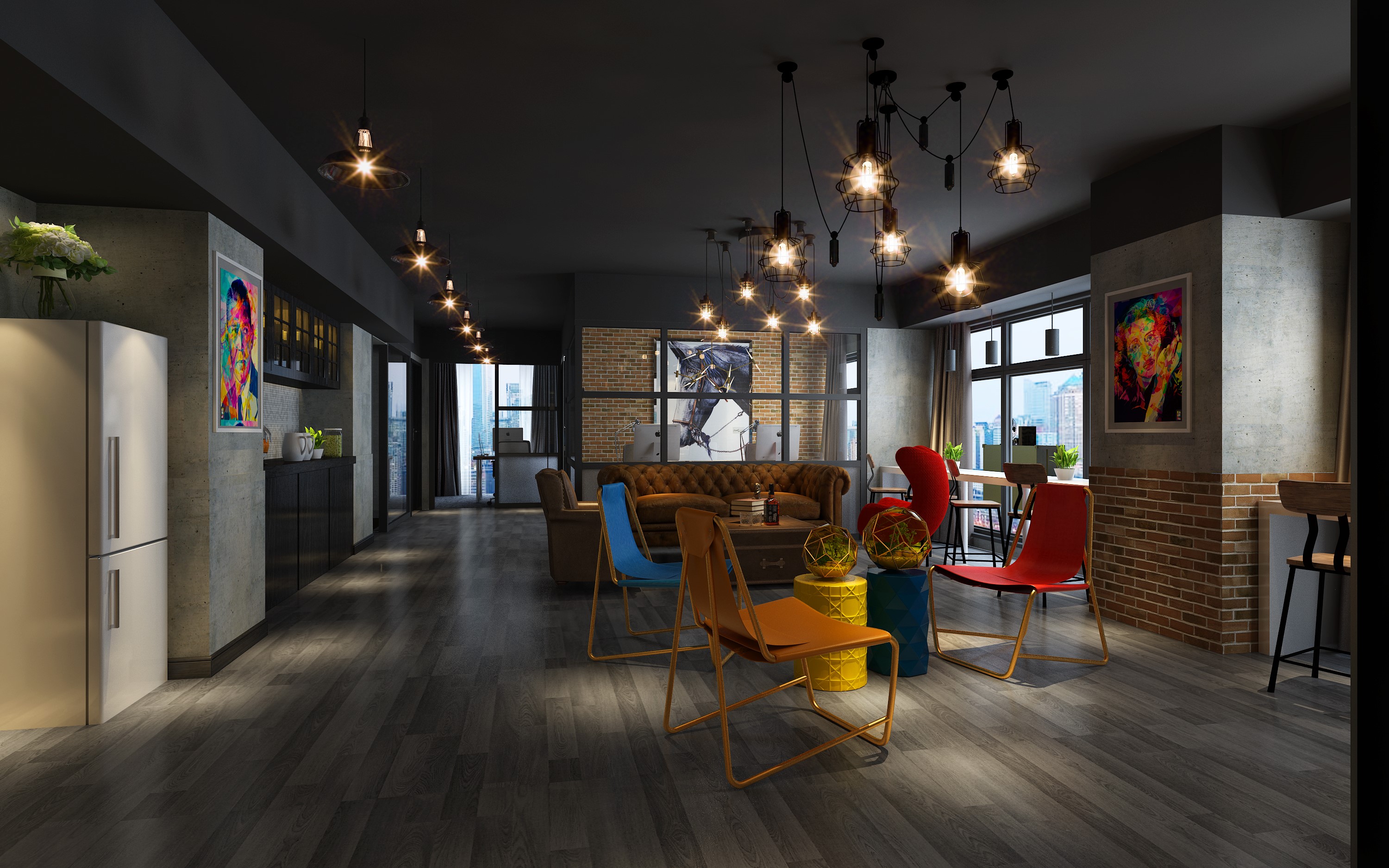 虹口區(qū)文藝氣息辦公室裝修設(shè)計-第7張圖片-上海古都建筑設(shè)計集團 虹口區(qū)文藝氣息辦公室裝修設(shè)計-第7張圖片-上海古都建筑設(shè)計集團