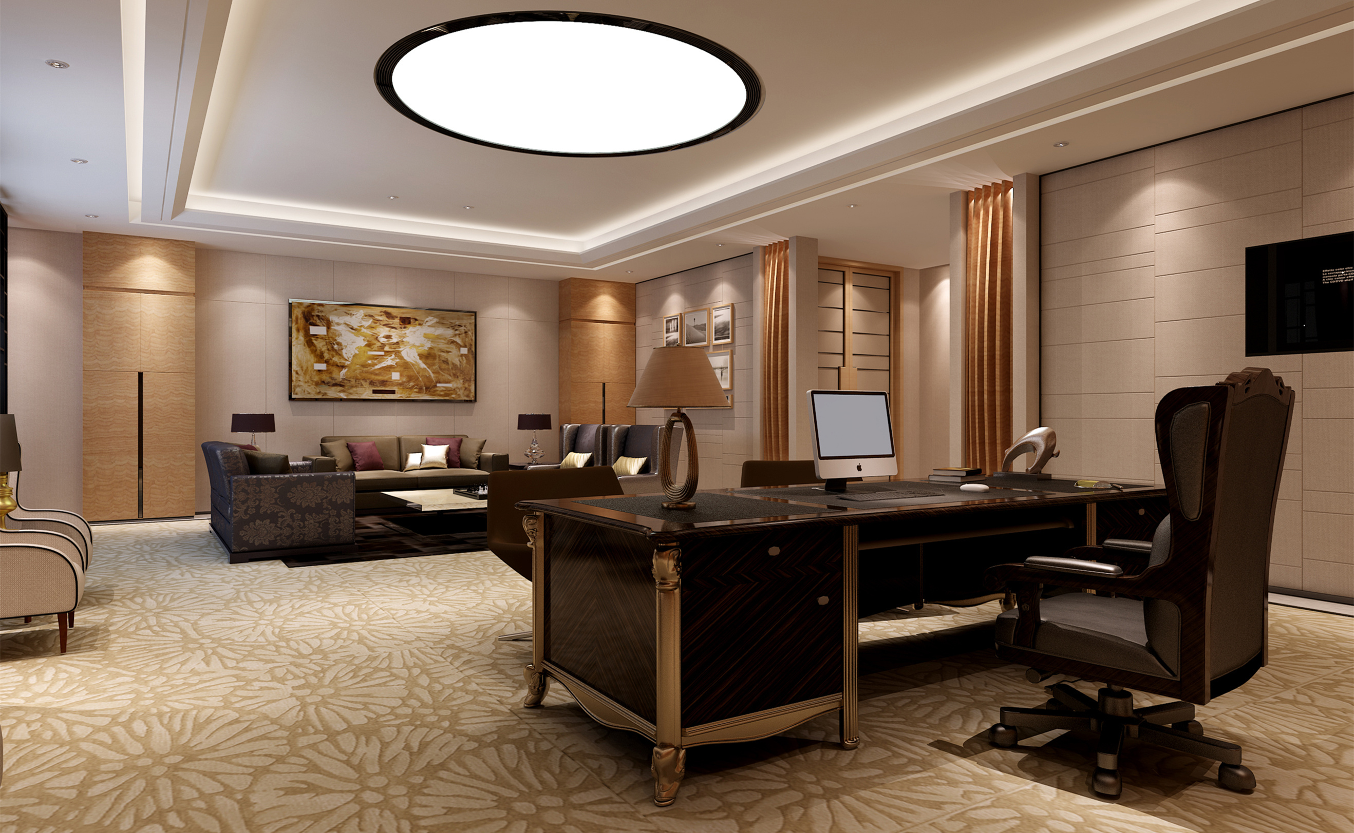古典風(fēng)格辦公室裝修設(shè)計-第5張圖片-上海古都建筑設(shè)計集團(tuán) 古典風(fēng)格辦公室裝修設(shè)計-第5張圖片-上海古都建筑設(shè)計集團(tuán)
