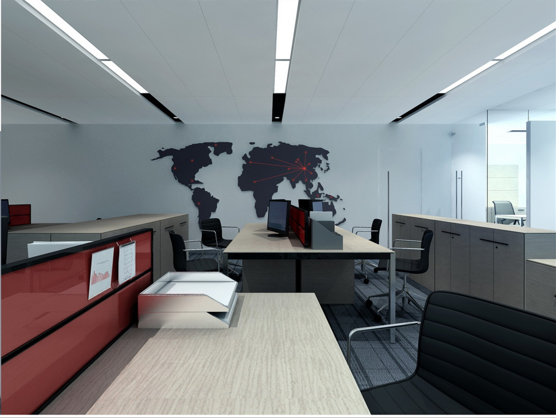 現(xiàn)代公共辦公室裝修設(shè)計-第1張圖片-上海古都建筑設(shè)計集團(tuán)