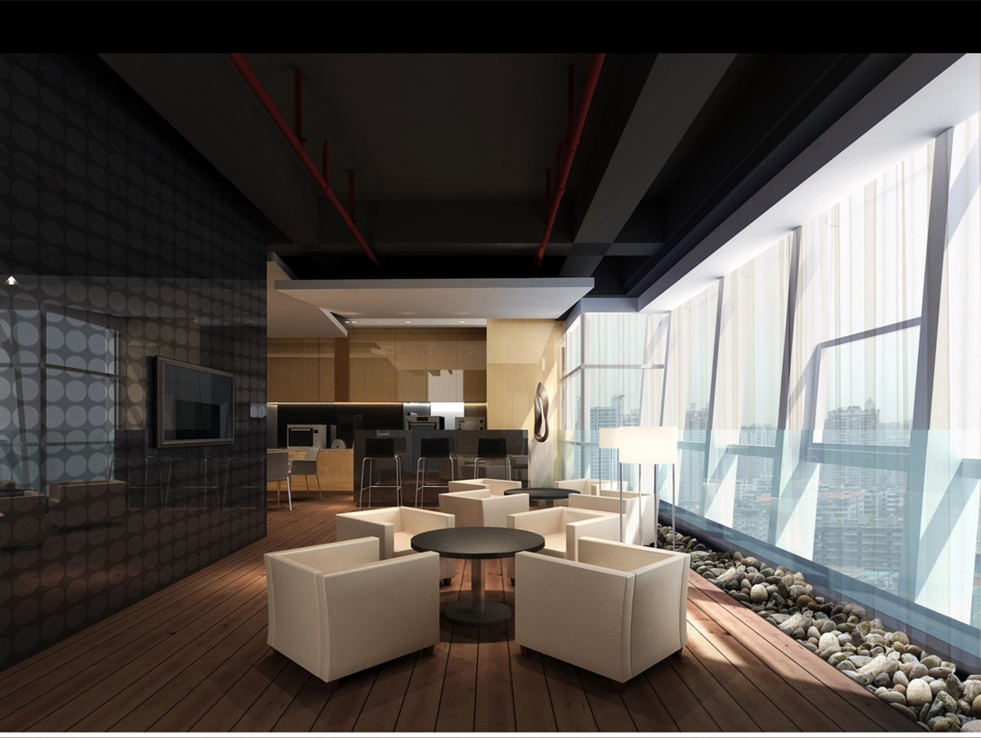 現(xiàn)代公共辦公室裝修設(shè)計-第8張圖片-上海古都建筑設(shè)計集團(tuán)