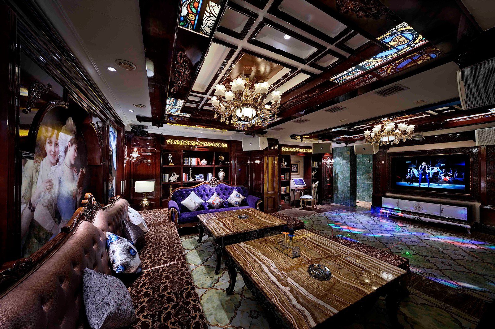 歐式復古歌廳裝修設(shè)計-第6張圖片-上海古都建筑設(shè)計集團 歐式復古歌廳裝修設(shè)計-第6張圖片-上海古都建筑設(shè)計集團