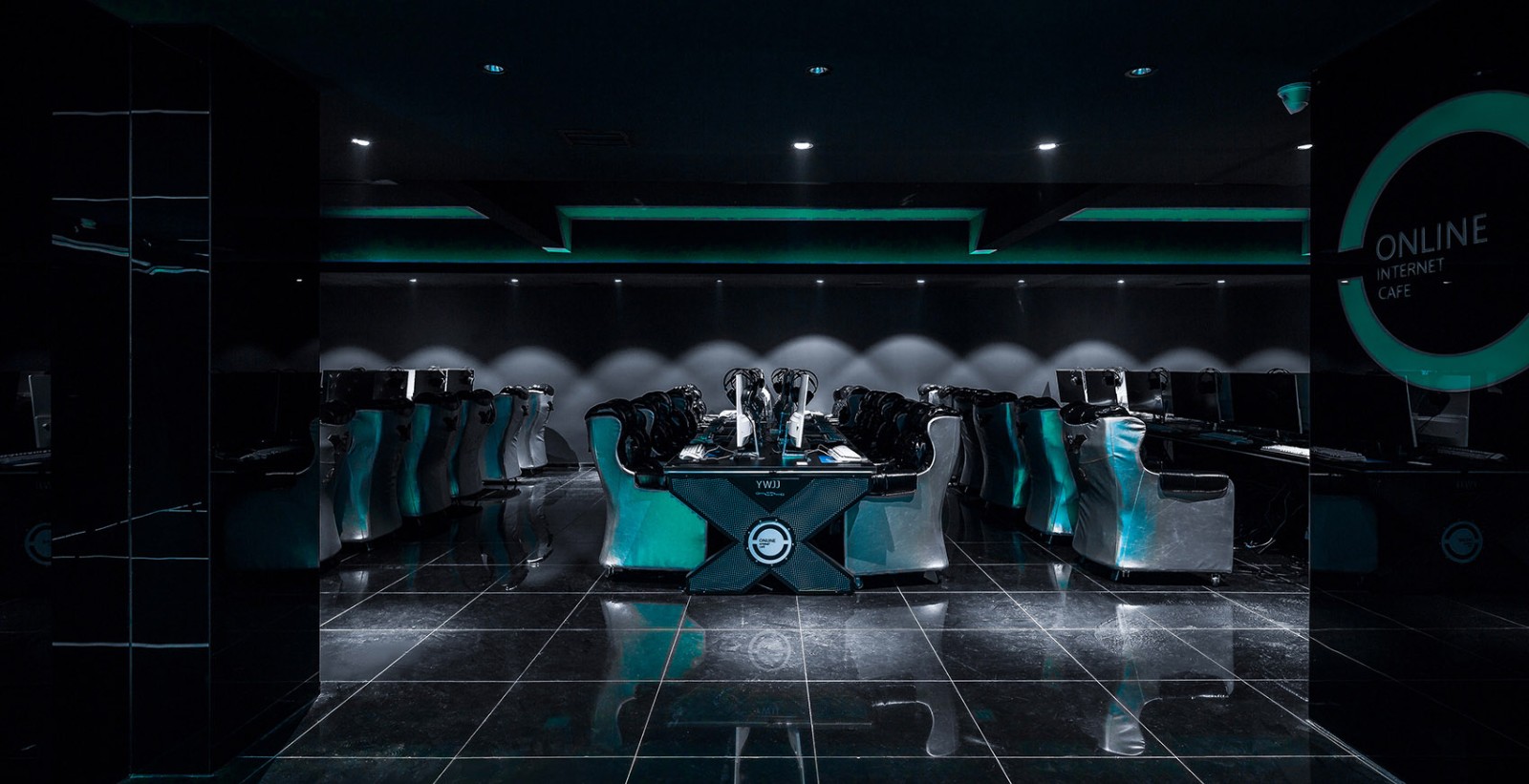 科技電競(jìng)風(fēng)格網(wǎng)吧裝修設(shè)計(jì)-第1張圖片-上海古都建筑設(shè)計(jì)集團(tuán) 科技電競(jìng)風(fēng)格網(wǎng)吧裝修設(shè)計(jì)-第1張圖片-上海古都建筑設(shè)計(jì)集團(tuán)