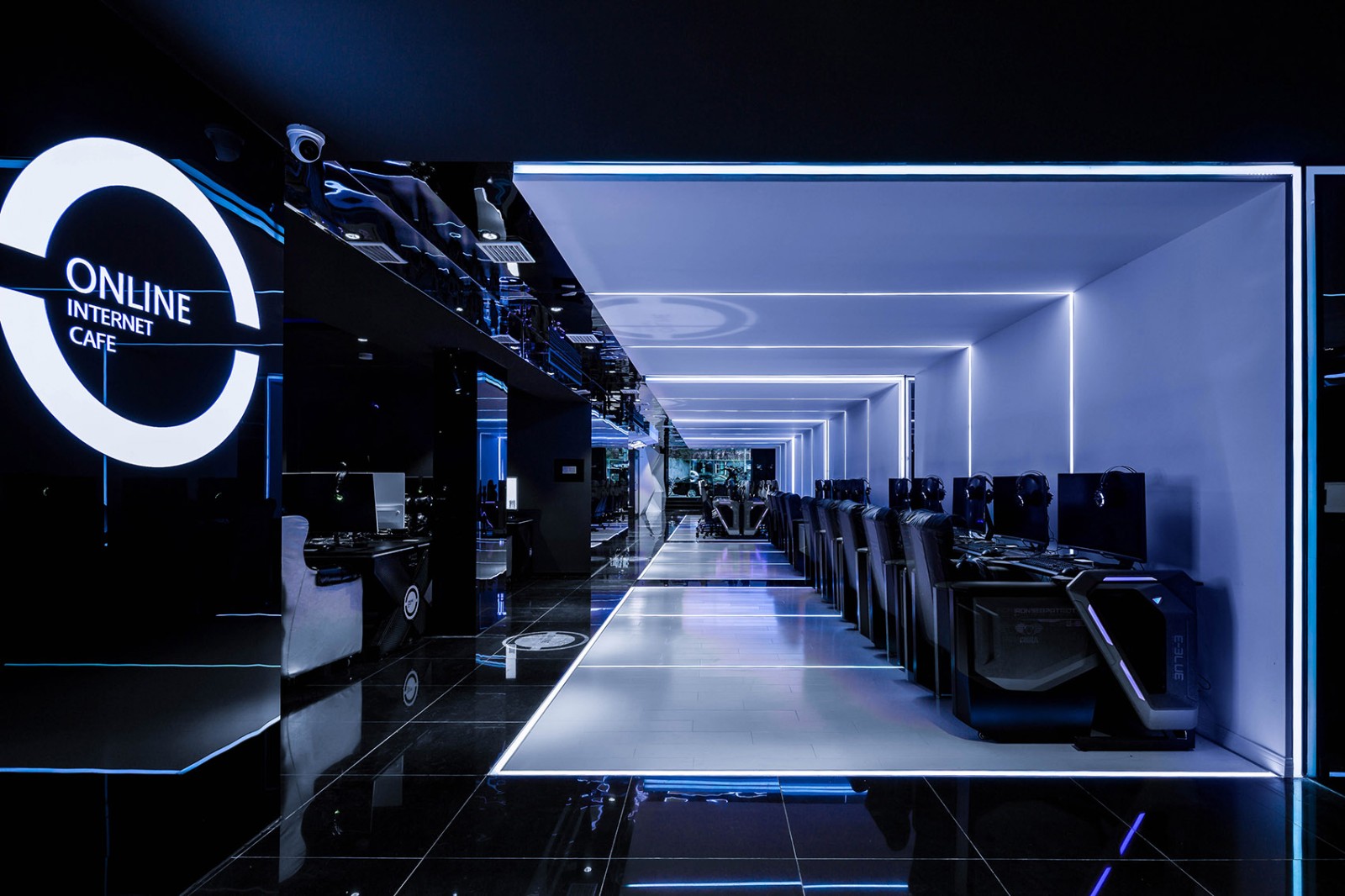 科技電競(jìng)風(fēng)格網(wǎng)吧裝修設(shè)計(jì)-第6張圖片-上海古都建筑設(shè)計(jì)集團(tuán) 科技電競(jìng)風(fēng)格網(wǎng)吧裝修設(shè)計(jì)-第6張圖片-上海古都建筑設(shè)計(jì)集團(tuán)