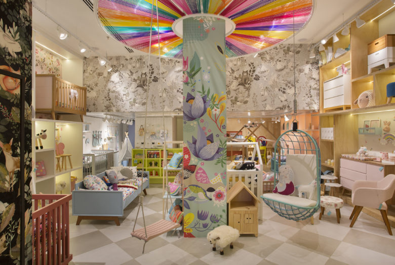簡約溫馨孕嬰一體店裝修設(shè)計-第5張圖片-上海古都建筑設(shè)計集團 簡約溫馨孕嬰一體店裝修設(shè)計-第5張圖片-上海古都建筑設(shè)計集團