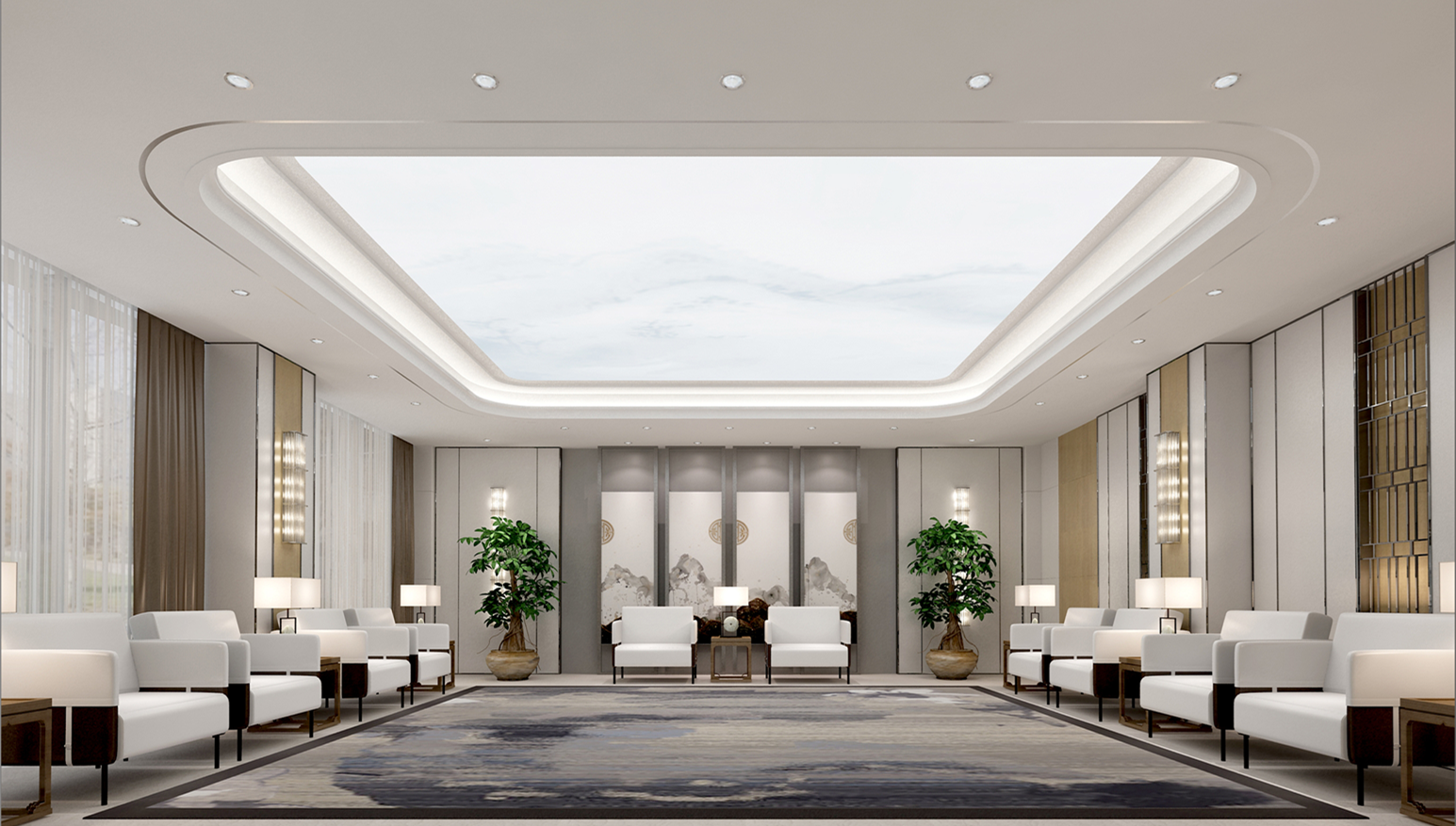 現(xiàn)代科技圖書(shū)館裝修設(shè)計(jì)-第3張圖片-上海古都建筑設(shè)計(jì)集團(tuán)