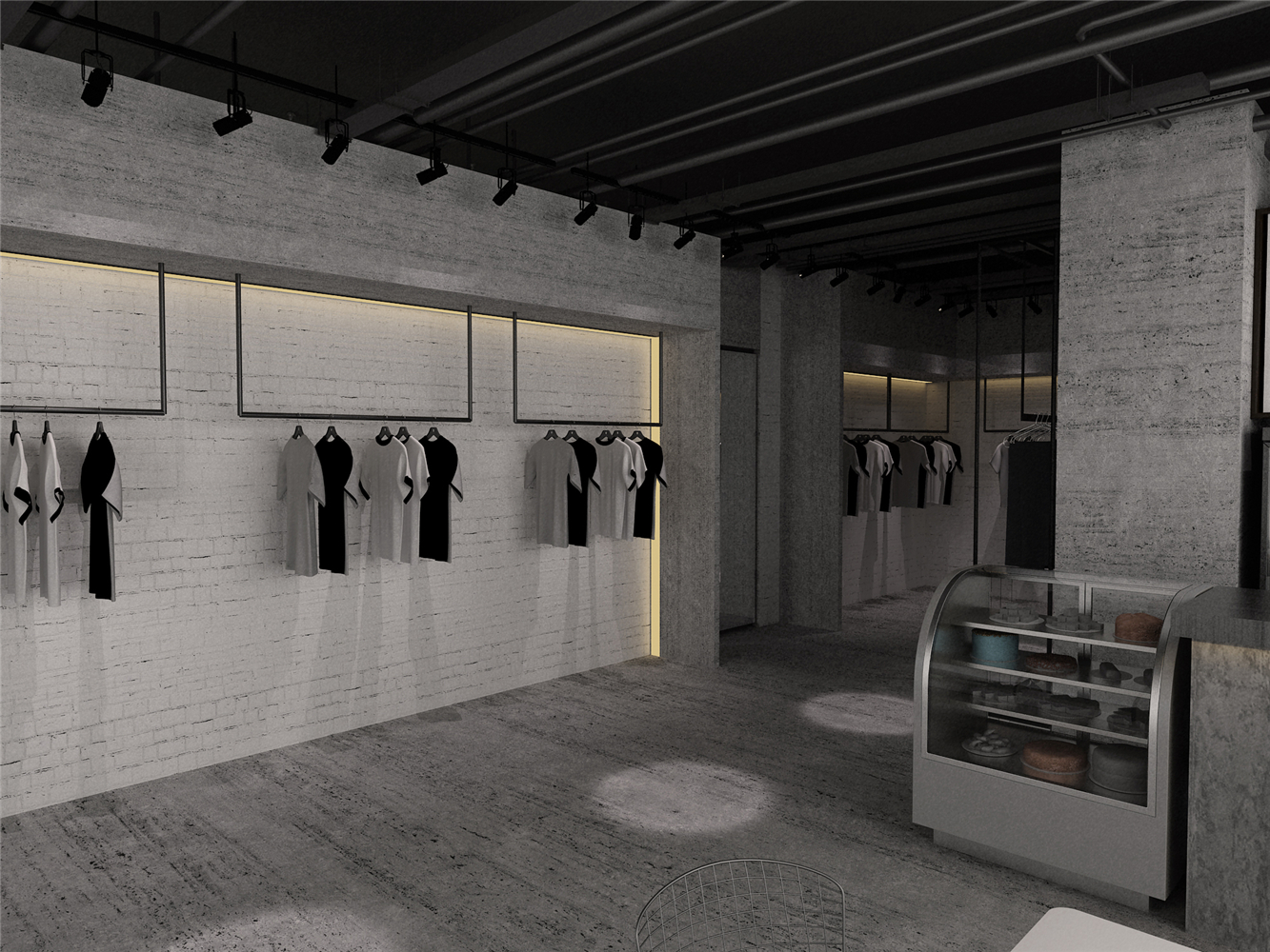 工業(yè)風(fēng)服裝店裝修設(shè)計-第4張圖片-上海古都建筑設(shè)計集團(tuán) 工業(yè)風(fēng)服裝店裝修設(shè)計-第4張圖片-上海古都建筑設(shè)計集團(tuán)