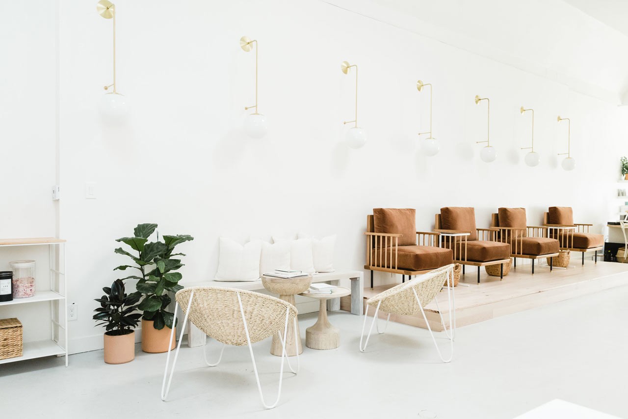 時(shí)尚簡(jiǎn)約風(fēng)格美甲店裝修設(shè)計(jì)-第6張圖片-上海古都建筑設(shè)計(jì)集團(tuán) 時(shí)尚簡(jiǎn)約風(fēng)格美甲店裝修設(shè)計(jì)-第6張圖片-上海古都建筑設(shè)計(jì)集團(tuán)