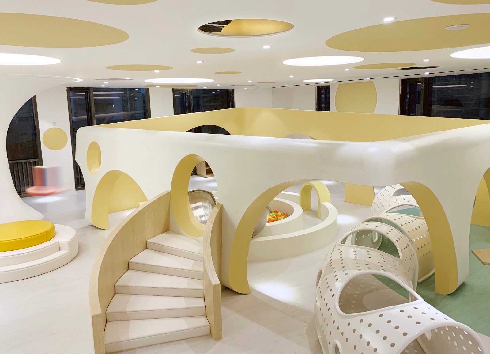 時尚溫馨親子會所裝修設(shè)計-第6張圖片-上海古都建筑設(shè)計集團 時尚溫馨親子會所裝修設(shè)計-第6張圖片-上海古都建筑設(shè)計集團