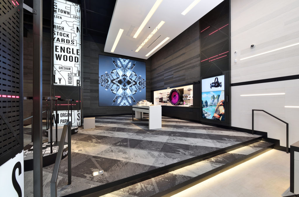 現(xiàn)代簡約時尚營業(yè)廳裝修設計-第5張圖片-上海古都建筑設計集團 現(xiàn)代簡約時尚營業(yè)廳裝修設計-第5張圖片-上海古都建筑設計集團