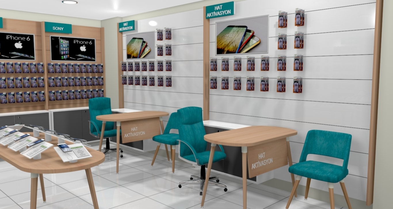 小型簡約手機(jī)店裝修設(shè)計(jì)-第2張圖片-上海古都建筑設(shè)計(jì)集團(tuán)