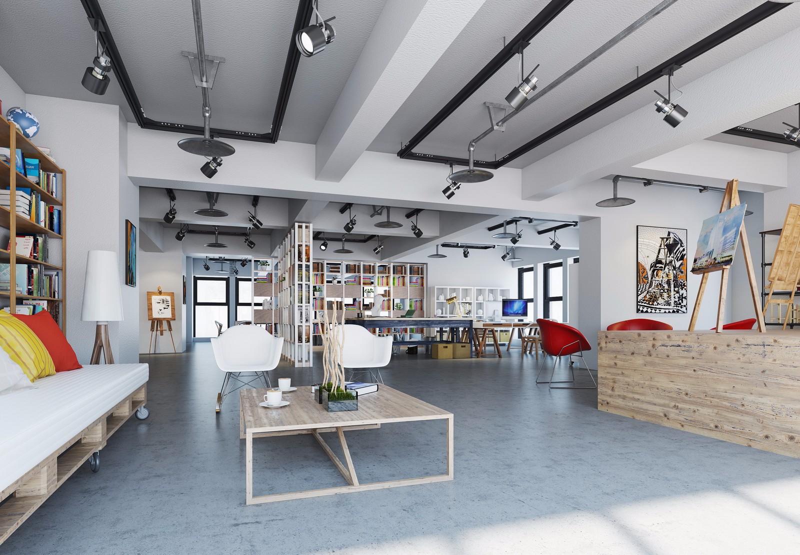 簡約開朗木質(zhì)辦公室裝修-第3張圖片-上海古都建筑設計集團 簡約開朗木質(zhì)辦公室裝修-第3張圖片-上海古都建筑設計集團