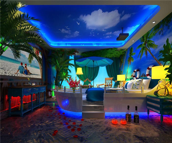 個性情侶主題酒店裝修設計-第4張圖片-上海古都建筑設計集團