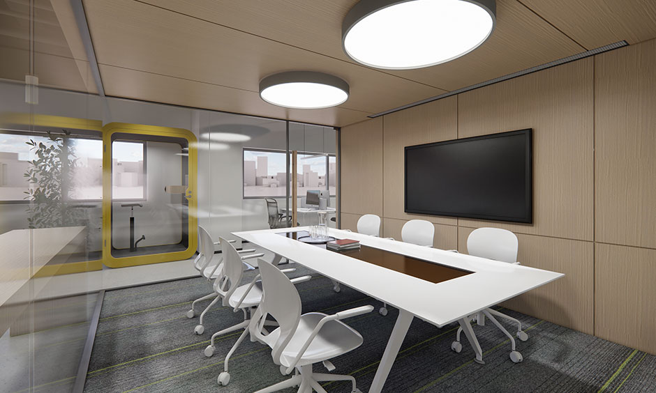 簡約科技風格辦公室裝修設(shè)計-第1張圖片-上海古都建筑設(shè)計集團 簡約科技風格辦公室裝修設(shè)計-第1張圖片-上海古都建筑設(shè)計集團