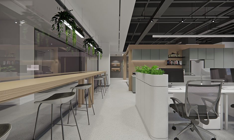 簡約科技風格辦公室裝修設(shè)計-第2張圖片-上海古都建筑設(shè)計集團 簡約科技風格辦公室裝修設(shè)計-第2張圖片-上海古都建筑設(shè)計集團