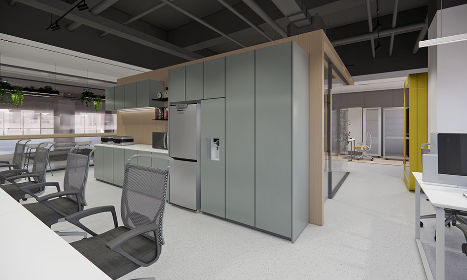 簡約科技風格辦公室裝修設(shè)計-第5張圖片-上海古都建筑設(shè)計集團 簡約科技風格辦公室裝修設(shè)計-第5張圖片-上海古都建筑設(shè)計集團