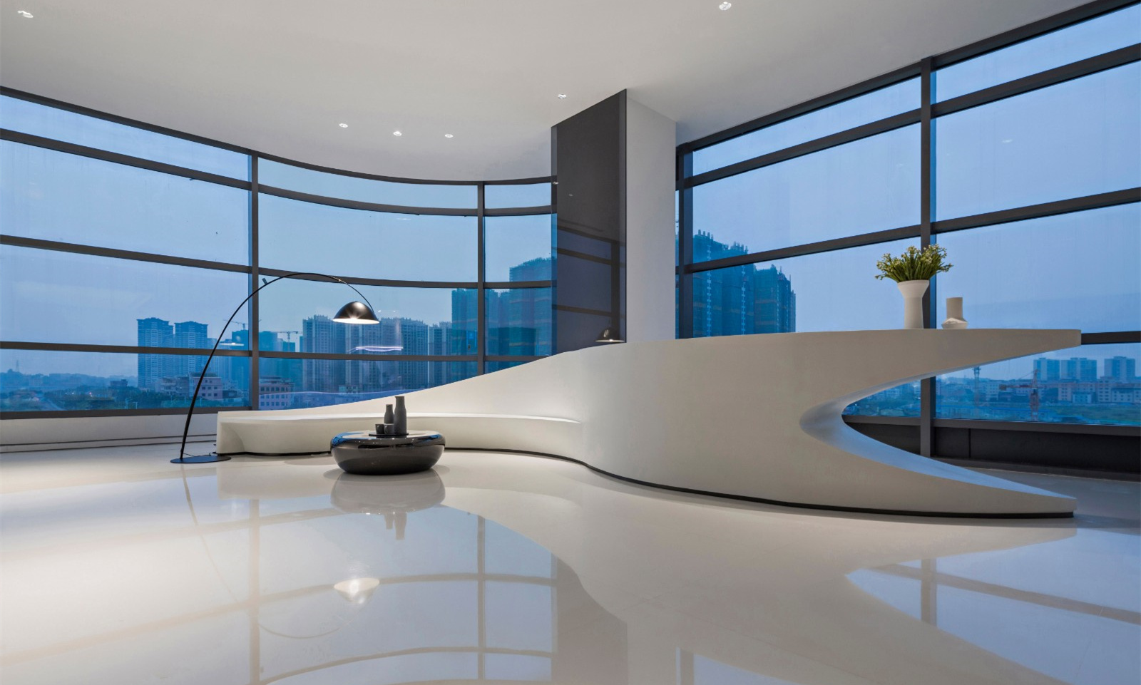 復式科技風格辦公室裝修設計-第7張圖片-上海古都建筑設計集團 復式科技風格辦公室裝修設計-第7張圖片-上海古都建筑設計集團