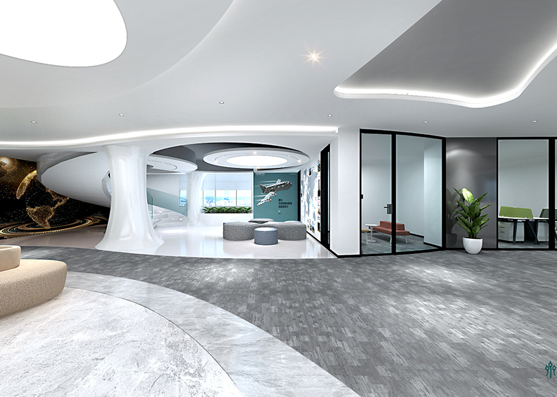 2200平科技公司辦公室設(shè)計裝潢效果-第2張圖片-上海古都建筑設(shè)計集團 2200平科技公司辦公室設(shè)計裝潢效果-第2張圖片-上海古都建筑設(shè)計集團