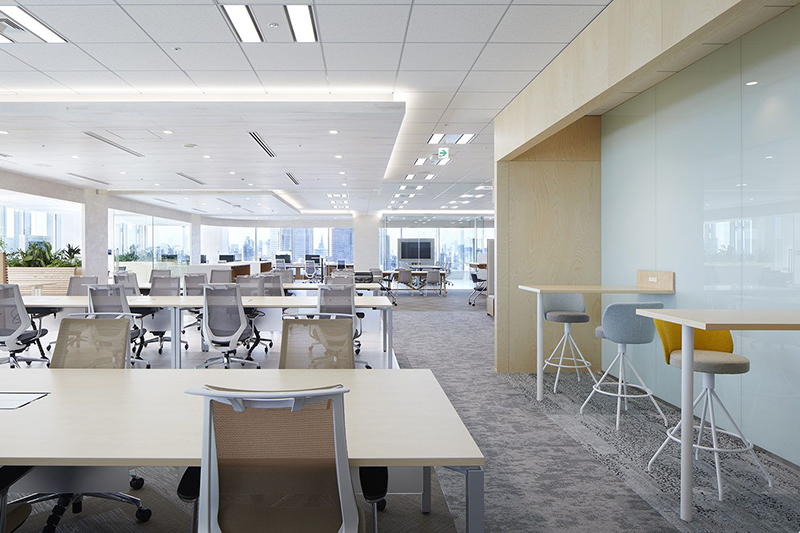 4000平貿(mào)易公司辦公室裝潢設計效果-第2張圖片-上海古都建筑設計集團 4000平貿(mào)易公司辦公室裝潢設計效果-第2張圖片-上海古都建筑設計集團