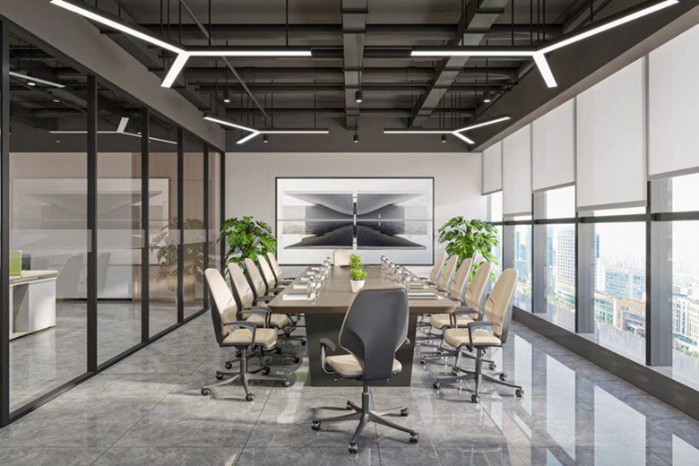 新能源科技公司辦公室設(shè)計布局方案-辦公室裝修設(shè)計效果圖-第3張圖片-上海古都建筑設(shè)計集團