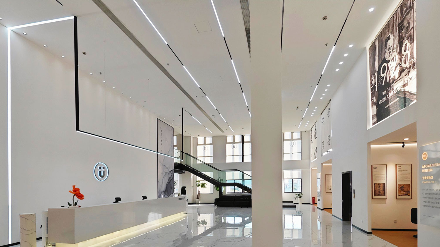 虹口1900生物科技公司辦公場(chǎng)所裝潢設(shè)計(jì)-辦公室裝修設(shè)計(jì)效果圖-第2張圖片-上海古都建筑設(shè)計(jì)集團(tuán) 虹口1900生物科技公司辦公場(chǎng)所裝潢設(shè)計(jì)-辦公室裝修設(shè)計(jì)效果圖-第2張圖片-上海古都建筑設(shè)計(jì)集團(tuán)